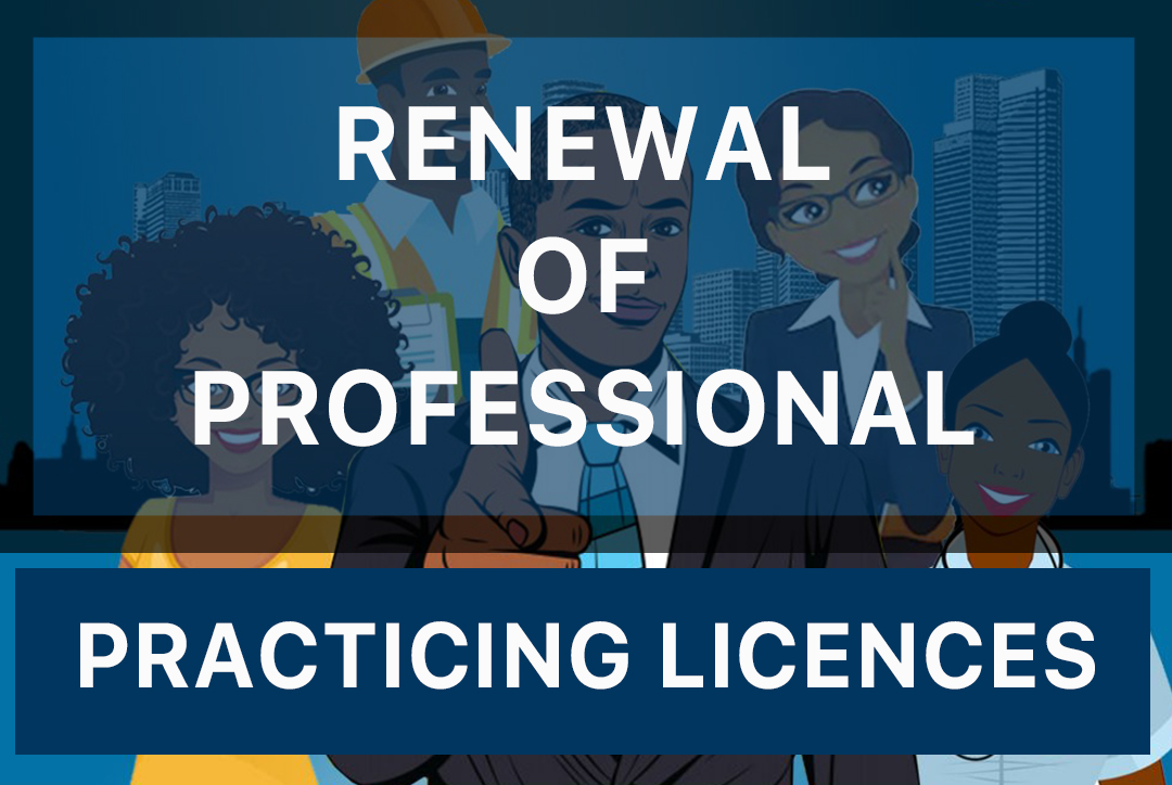 renewal of professional preacticing licence